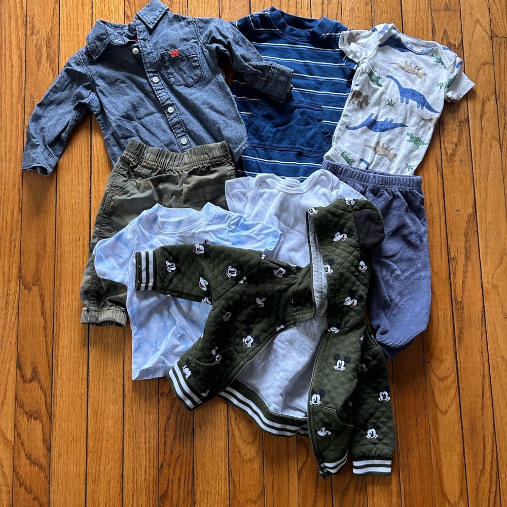 Size 6 m and 6-9 m boys clothes